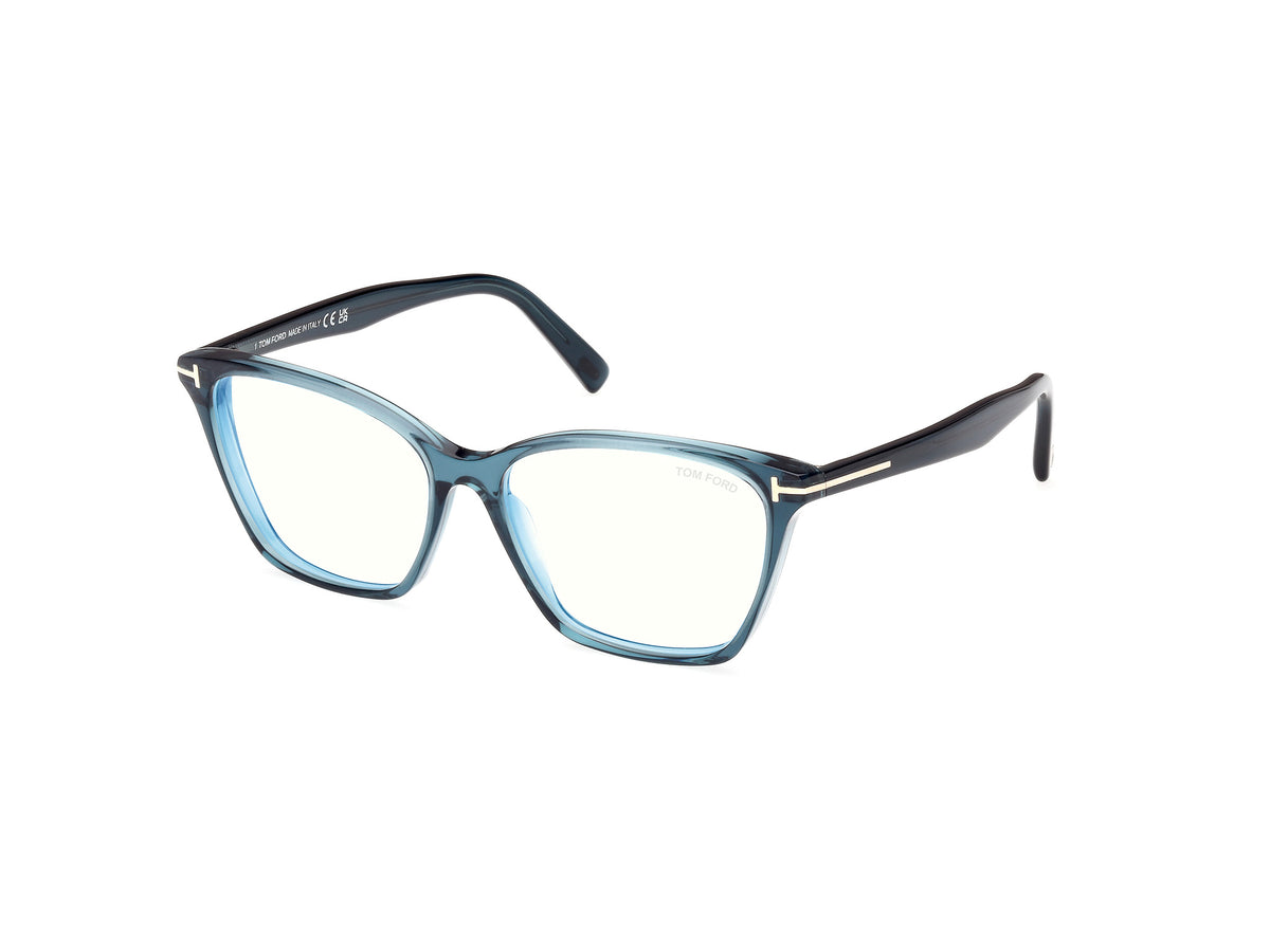 Tom Ford FT5949-B FT5949-B 092 - Shiny Blue / Shiny Blue