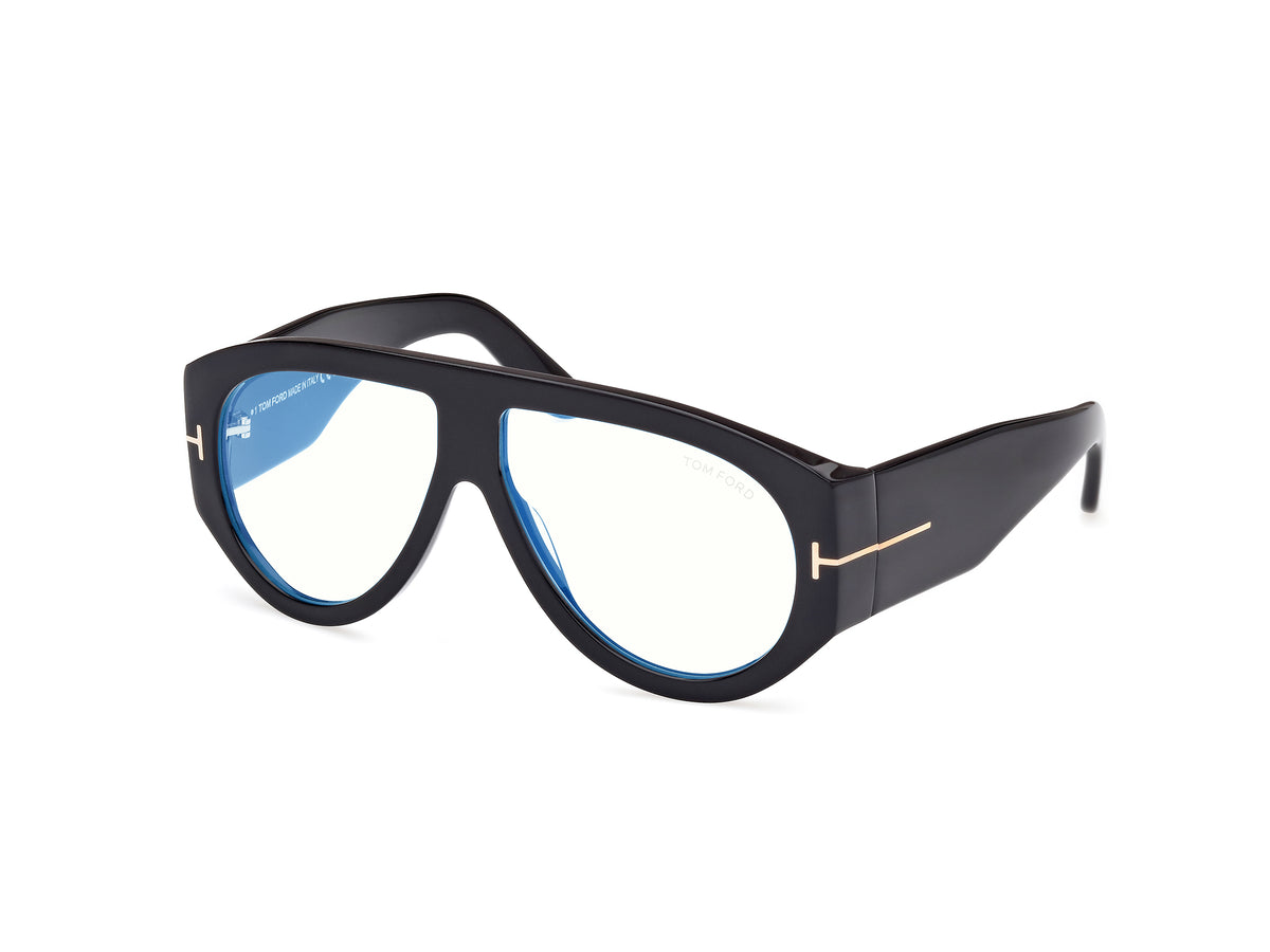 Tom Ford FT5958-B FT5958-B 001 - Shiny Black / Shiny Black