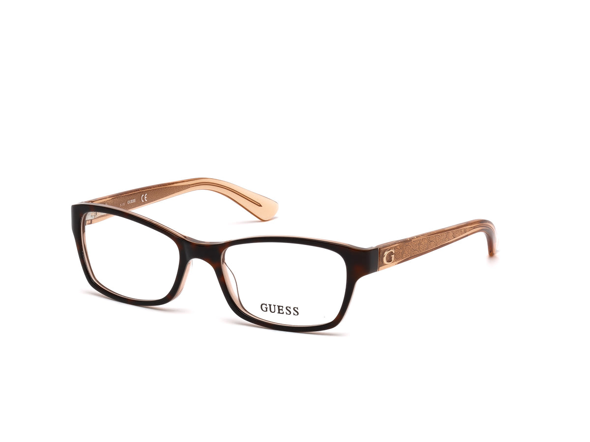 Guess GU2591 GU2591 056 - Havana/Monocolor / Shiny Light Orange - Lens: Shiny Light Orange