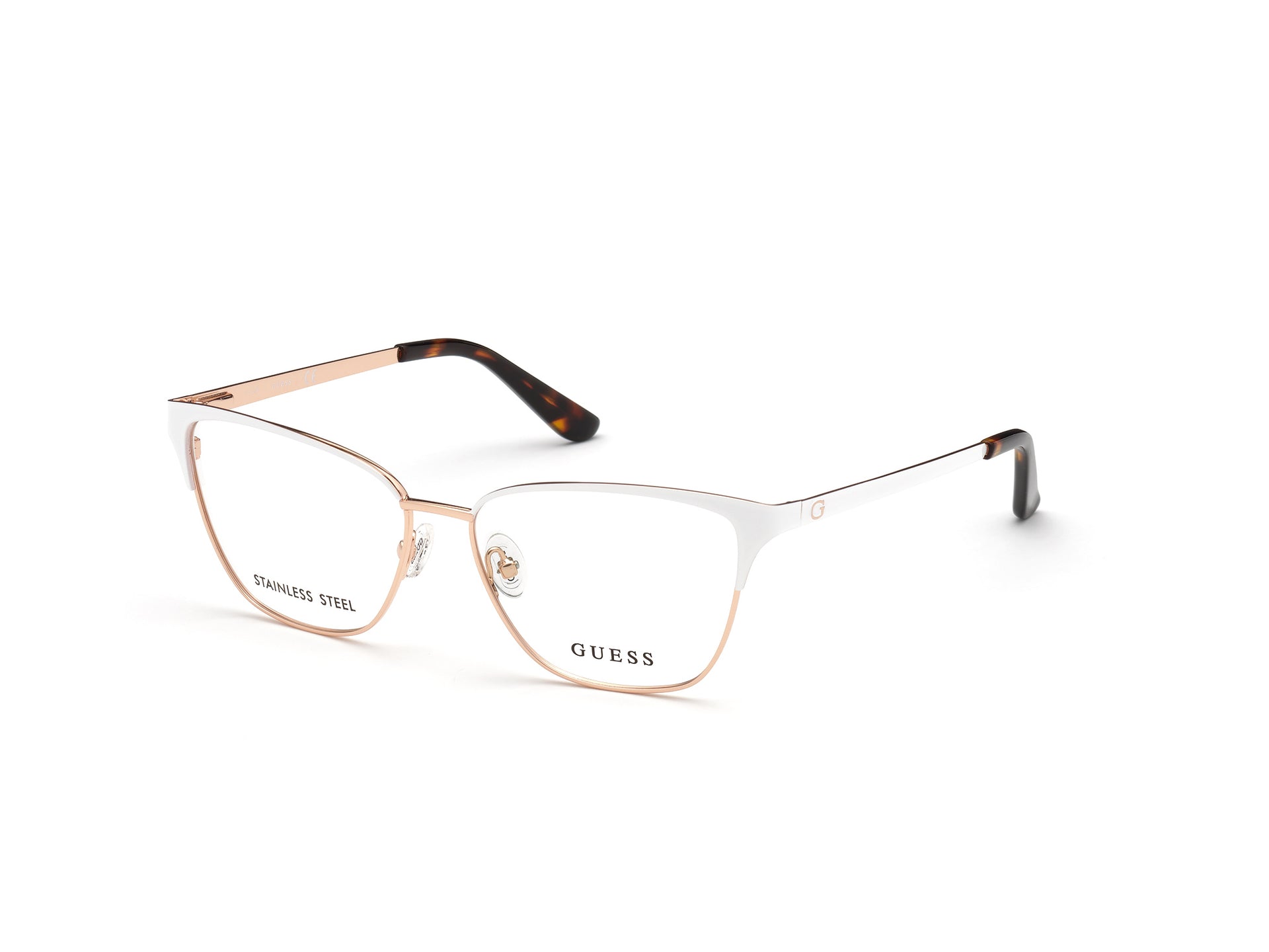 Guess GU2795 GU2795 021 - Shiny Pink Gold/White / Monocolor - Lens: Monocolor
