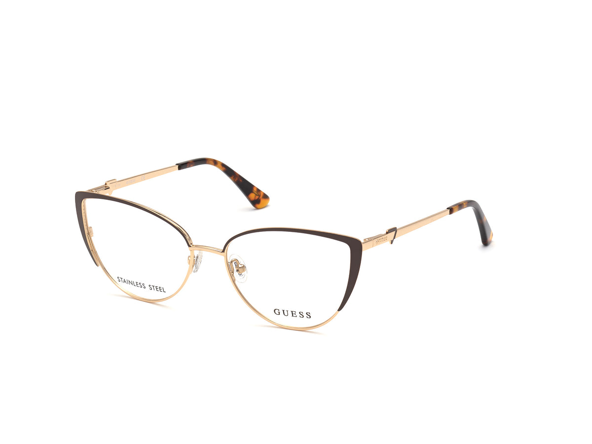 Guess GU2813 GU2813 049 - Matte Dark Brown / Shiny Pale Gold