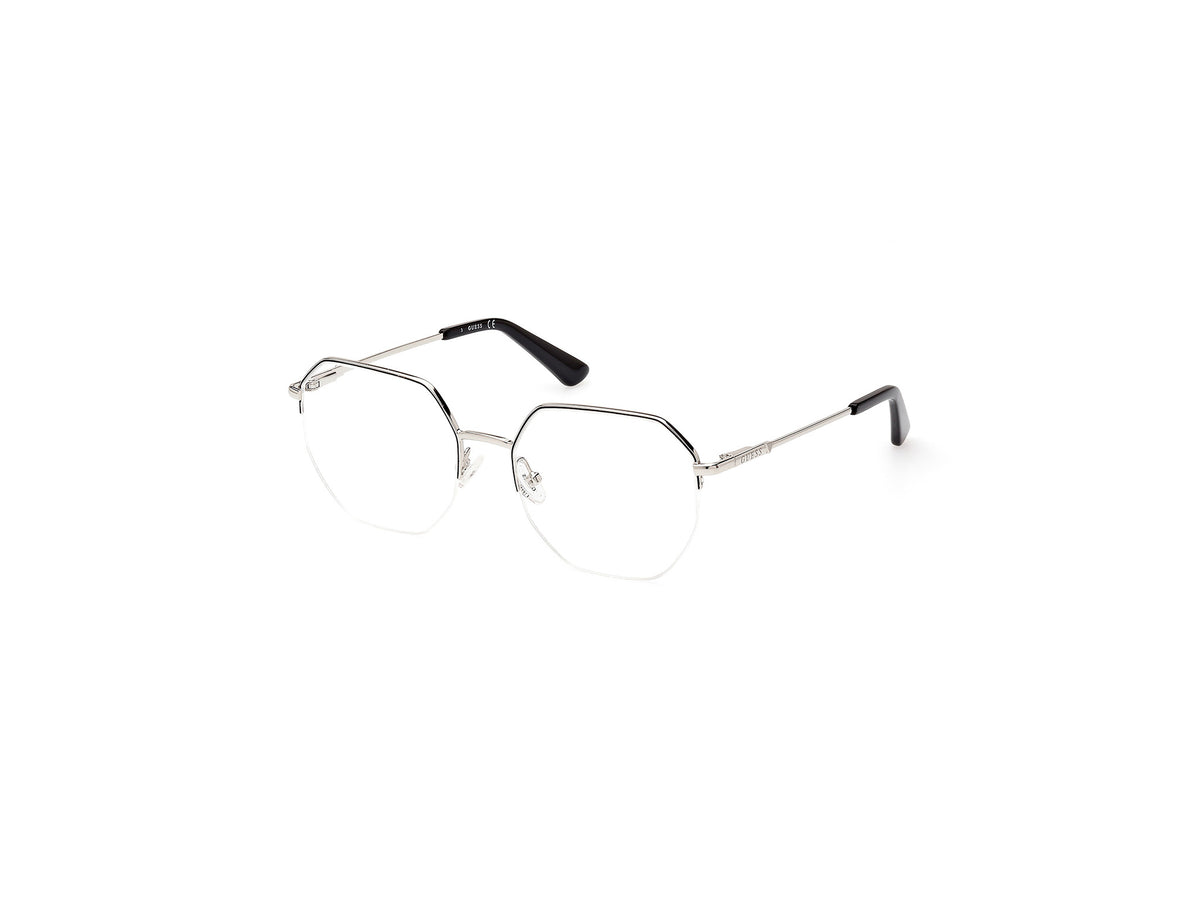 Guess GU2935 GU2935 005 - Black/Monocolor / Shiny Palladium - Lens: Shiny Palladium