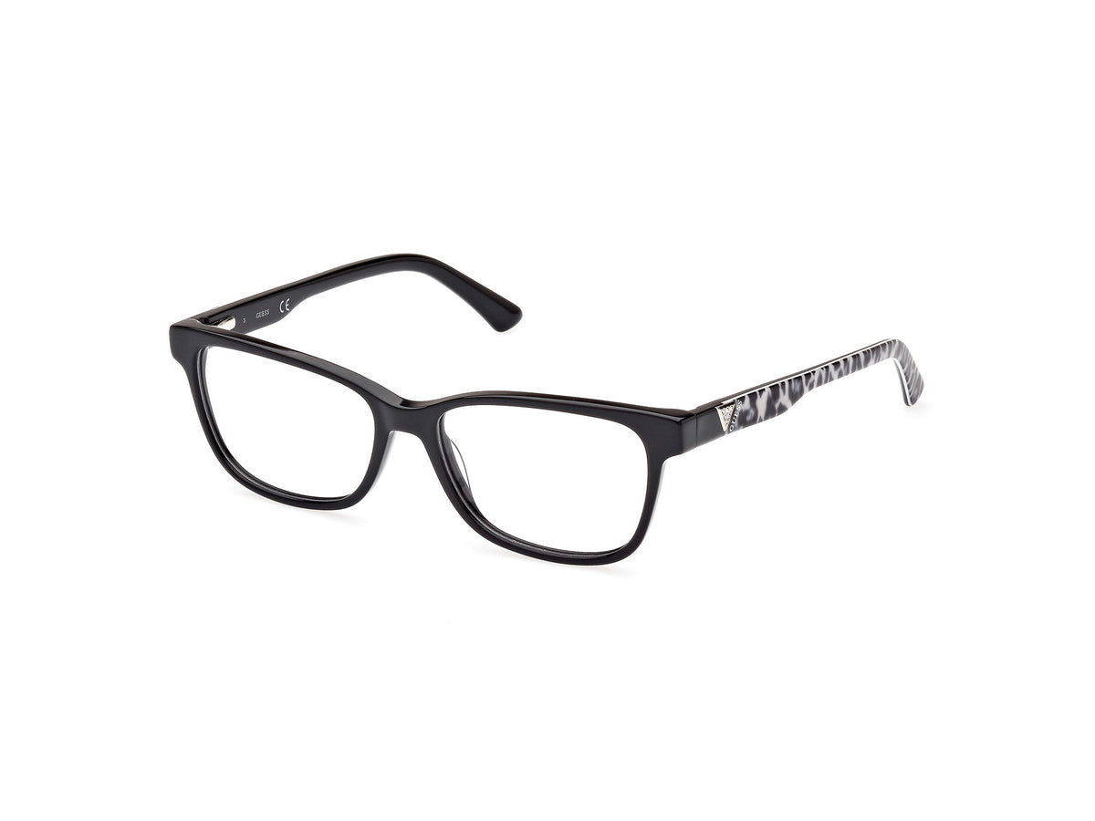 Guess GU2943 GU2943 001 - Shiny Black/Animal / Monocolor - Lens: Monocolor