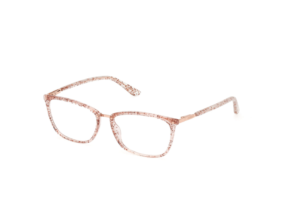 Guess GU2958 GU2958 074 - Pink/Texture / Shiny Pink Gold - Lens: Shiny Pink Gold