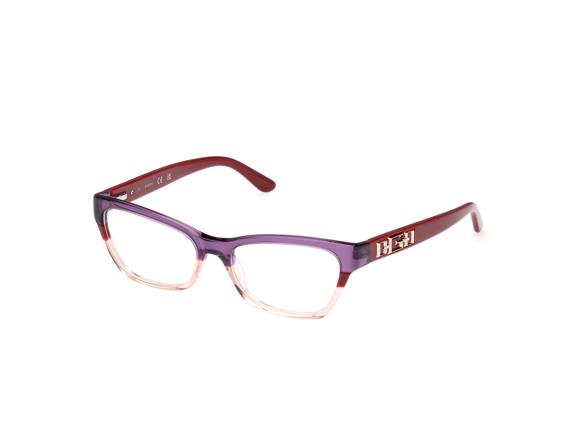 Guess GU2979 GU2979 071 - Bordeaux/Striped/Bordeaux / Monocolor - Lens: Monocolor