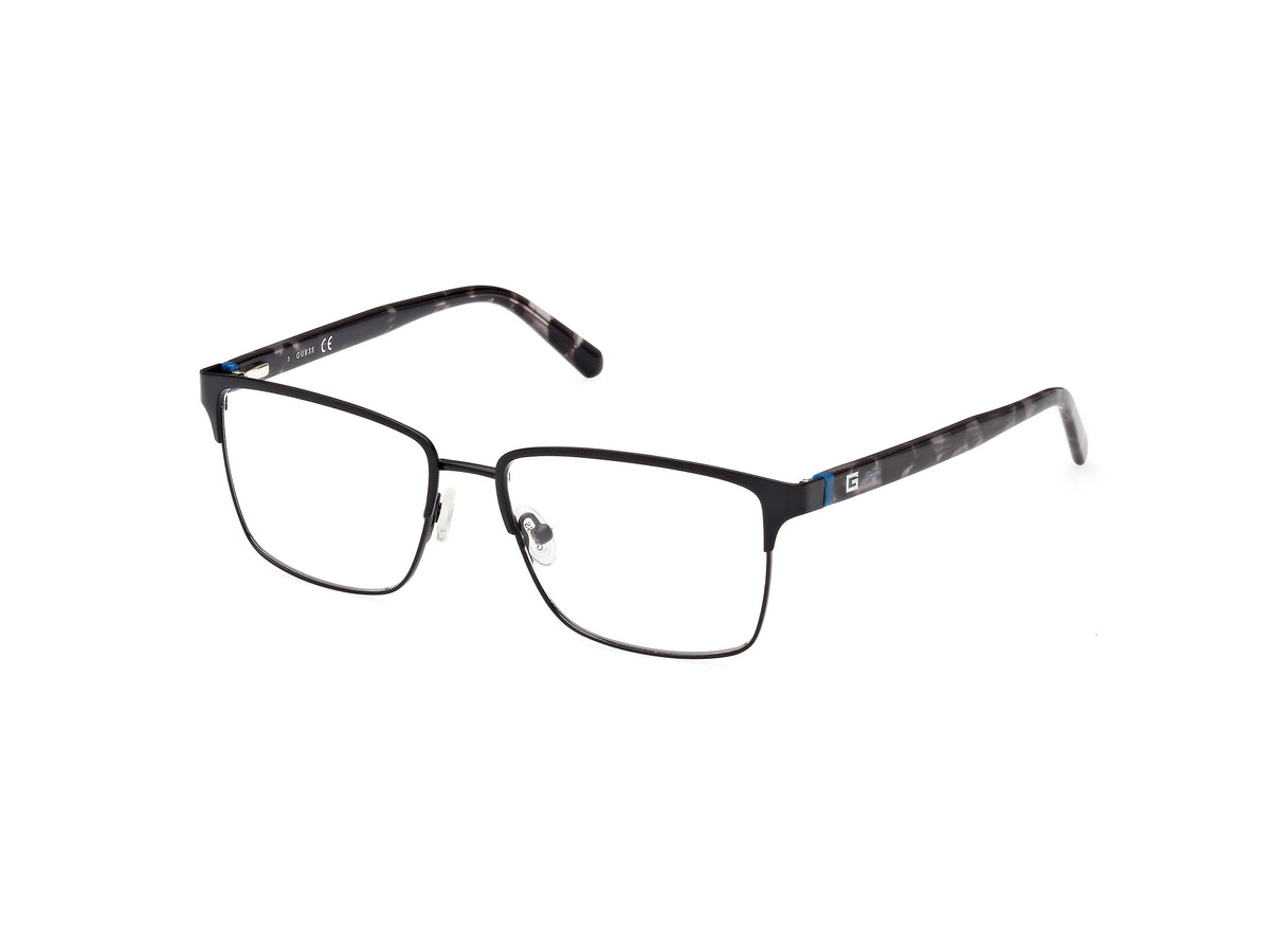 Guess GU50070 GU50070 002 - Matte Black/Grey / Havana - Lens: Havana