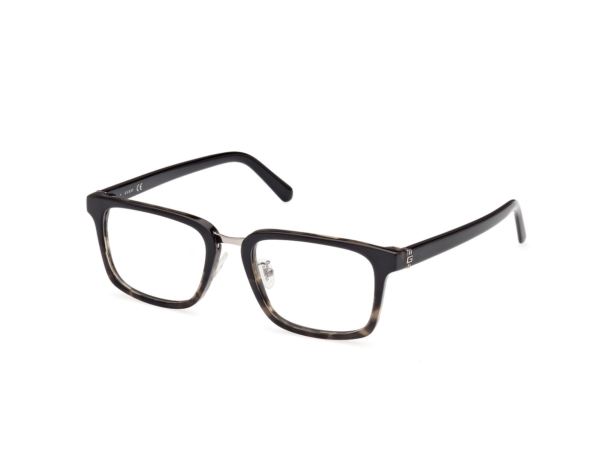 Guess GU50088-D GU50088-D 005 - Black/Havana / Matte Black - Lens: Matte Black