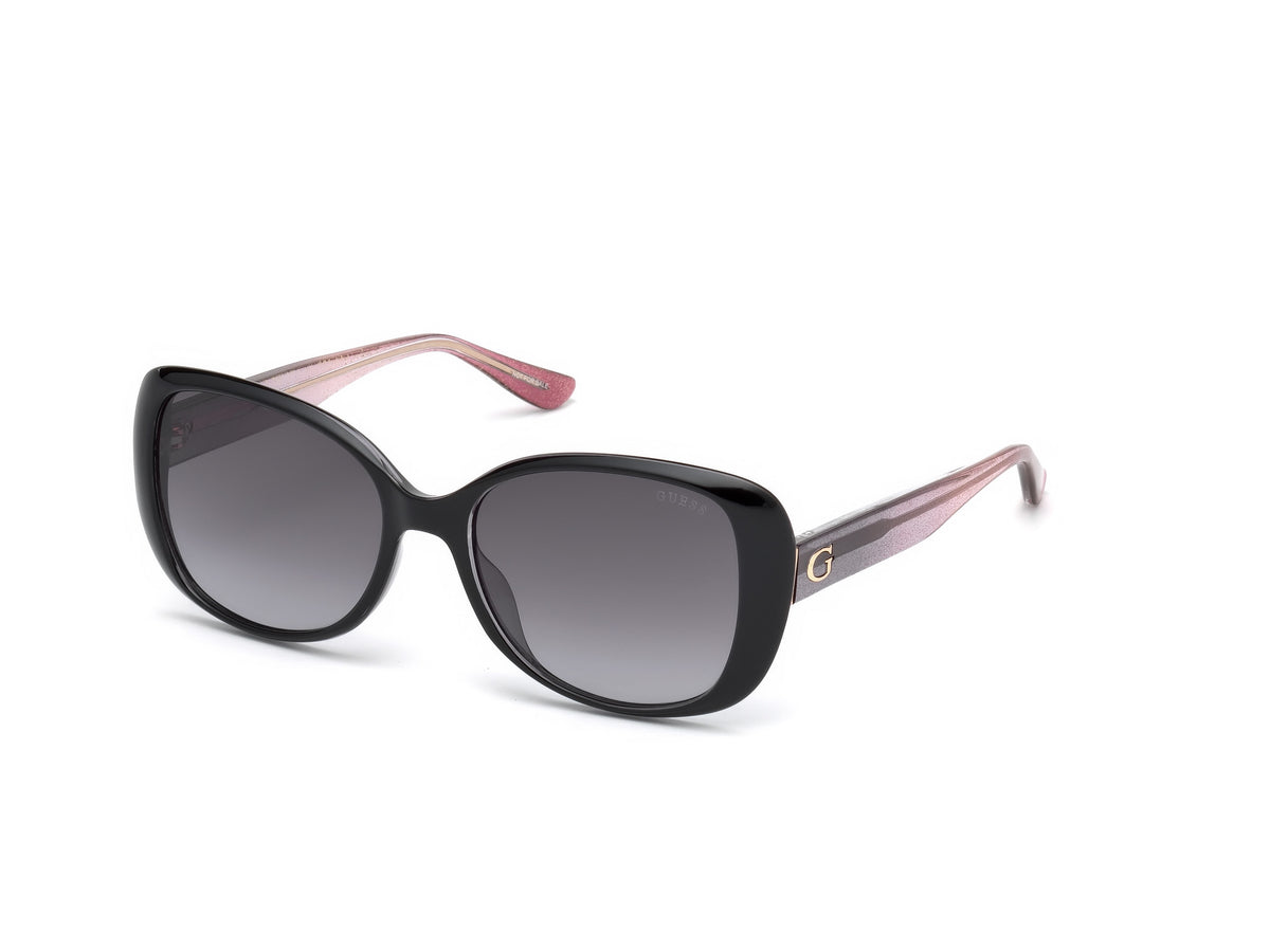 Guess GU7554 GU7554 01B - Shiny Black / Shiny Light Pink