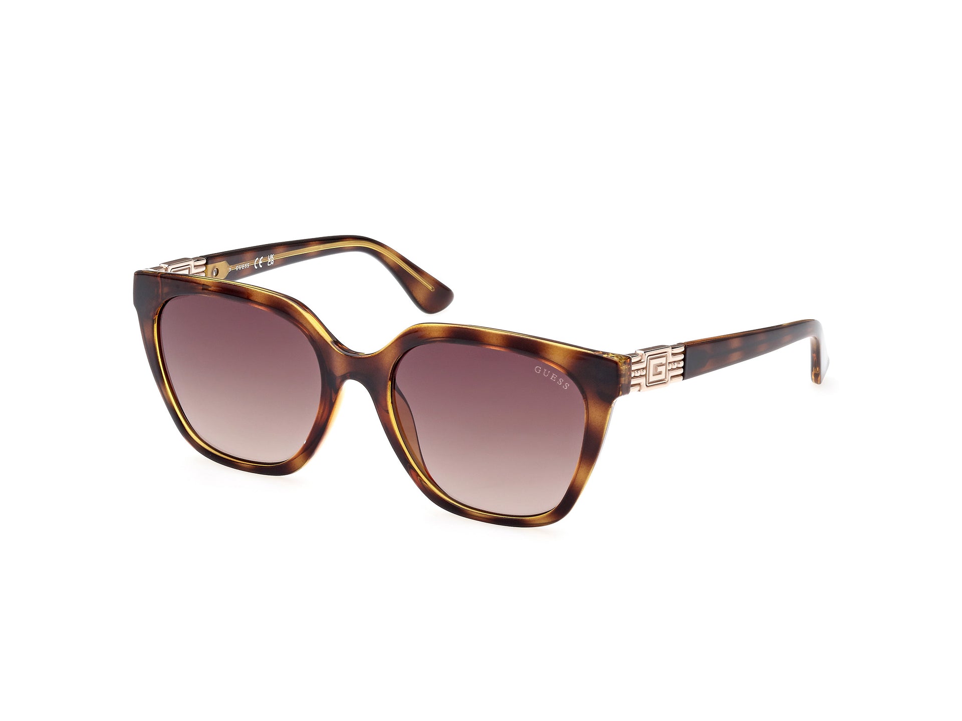 Guess GU7870 GU7870 52F - Havana/Monocolor/Havana / Monocolor - Lens: Monocolor