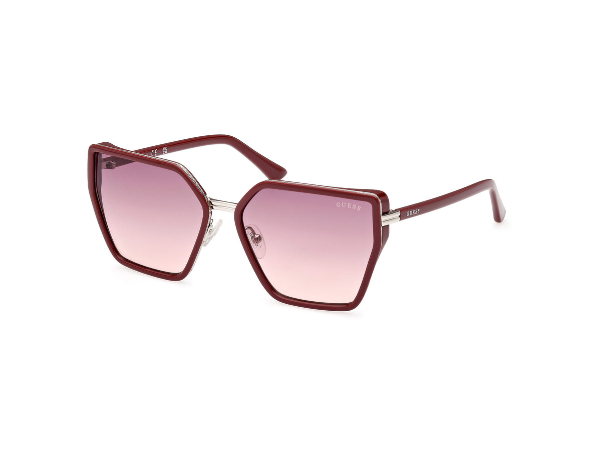 Guess GU7871 GU7871 69Z - Shiny Palladium / Shiny Bordeaux