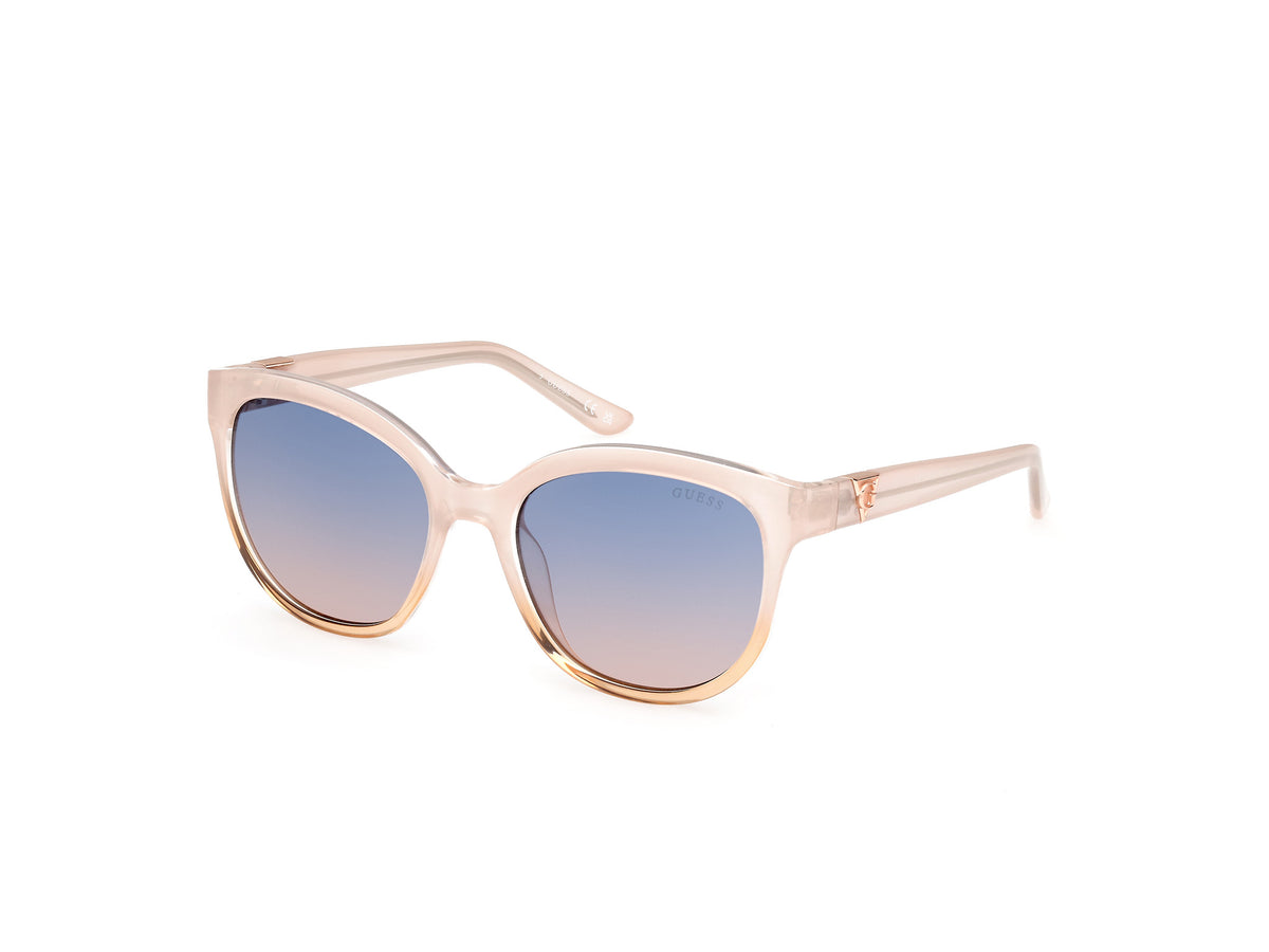 Guess GU7877 GU7877 57B - Beige Brown/Gradient / Shiny Beige - Lens: Shiny Beige