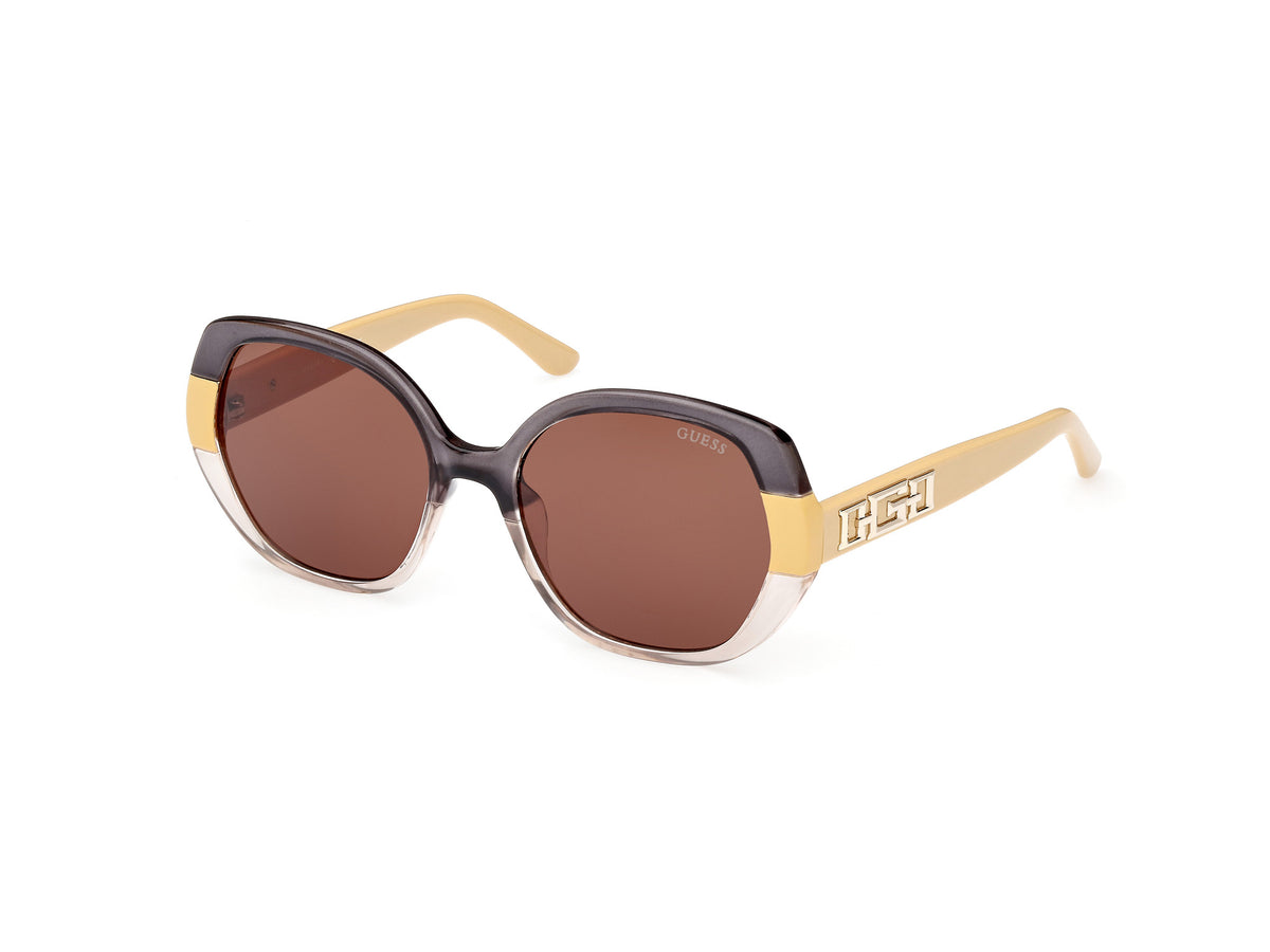 Guess GU7911 GU7911 41E - Yellow/Striped/Yellow / Monocolor - Lens: Monocolor