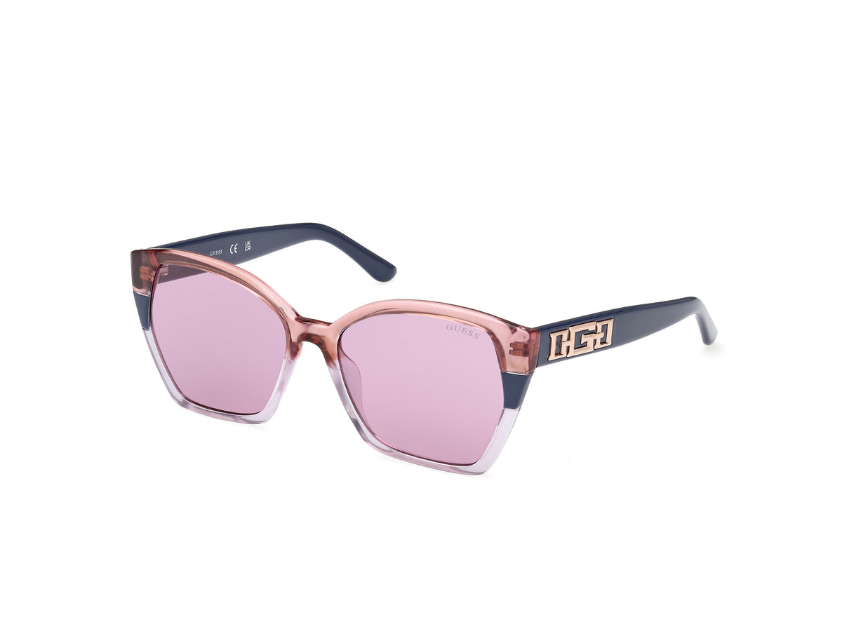 Guess GU7912 GU7912 92Y - Blue/Striped/Blue / Monocolor - Lens: Monocolor