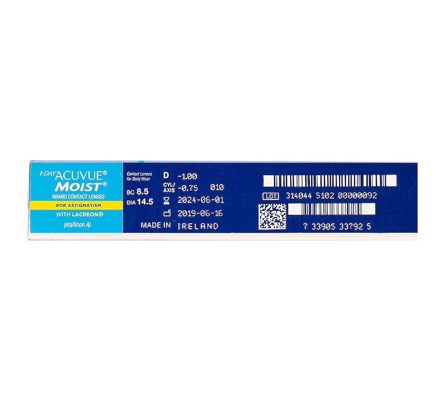 1-Day ACUVUE® Moist For Astigmatism 90