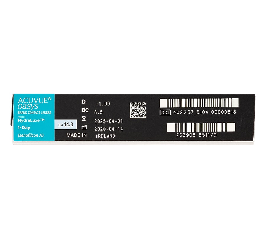 ACUVUE® OASYS 1-Day with HydraLuxe™ Technology 90