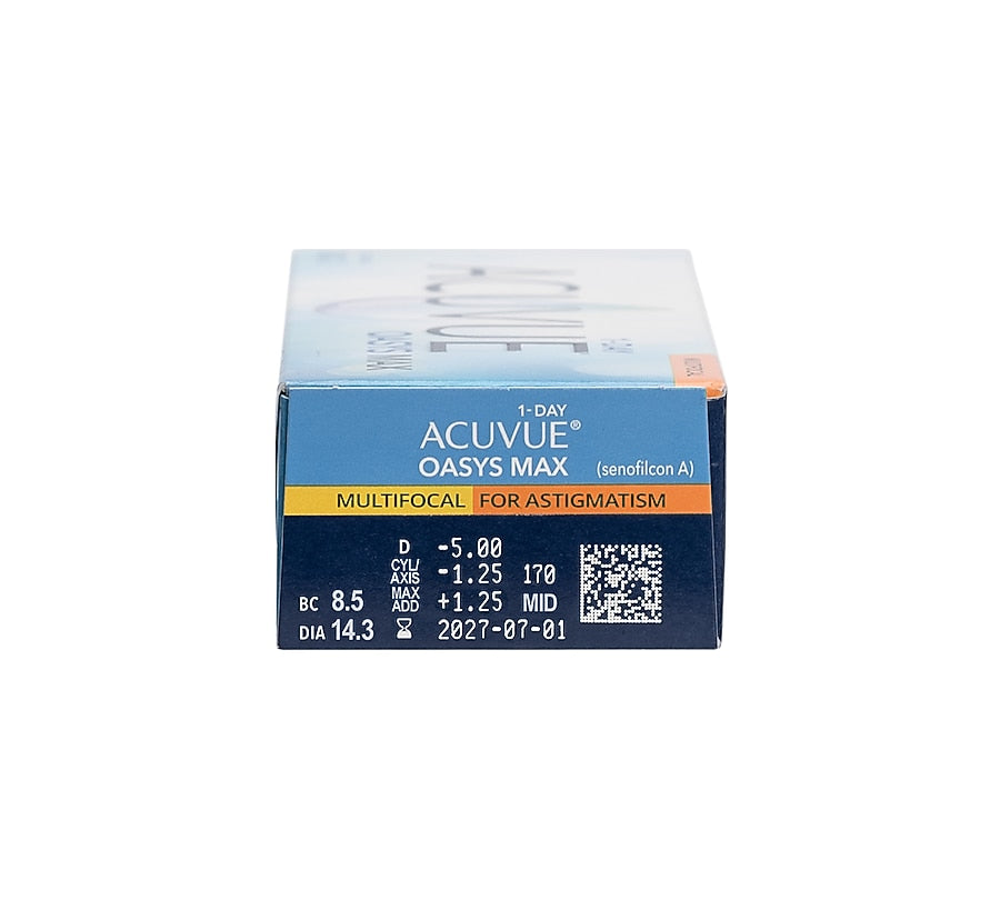 ACUVUE® OASYS MAX 1-Day Multifocal for Astigmatism 30