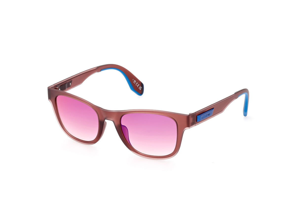 Adidas Originals OR0079 OR0079 70Z - Matte Bordeaux/Bordeaux / Monocolor - Lens: Monocolor