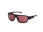 Adidas Sport SP0045 SP0045 02S - Matte Black/Black / Monocolor - Lens: Monocolor
