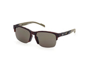 Adidas Sport SP0048 SP0048 52N - Dark Havana / Matte Light Green