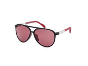 Adidas Sport SP0060 SP0060 02S - Matte Black / Matte Bordeaux