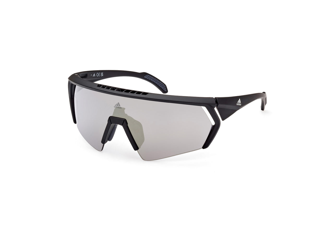 Adidas Sport SP0063 SP0063 02G - Shiny Black / Shiny Black