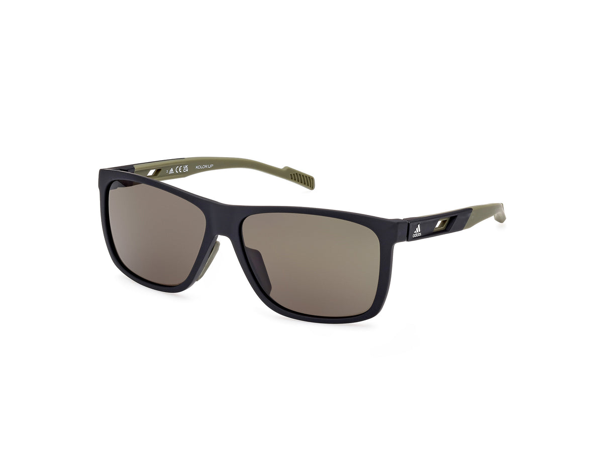 Adidas Sport SP0067 SP0067 02N - Matte Black / Matte Light Green
