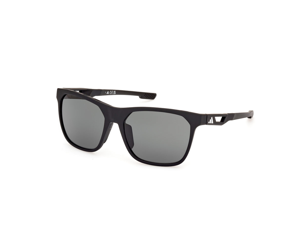 Adidas Sport SP0091 SP0091 02N - Matte Black / Matte Black