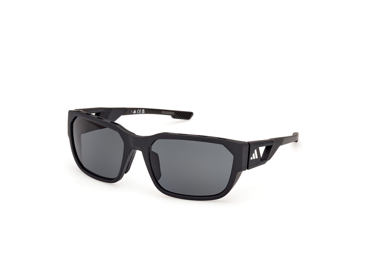 Adidas Sport SP0092 SP0092 02D - Matte Black / Matte Black