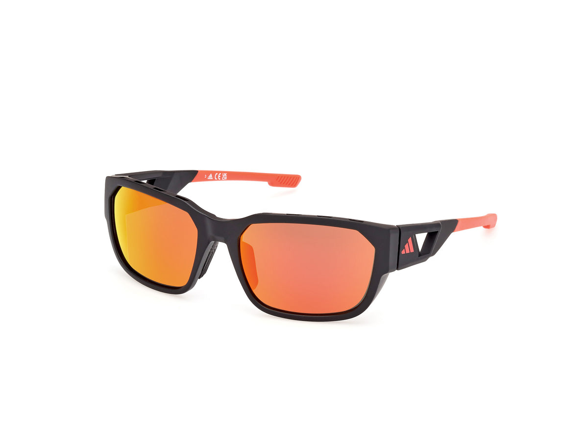 Adidas Sport SP0092 SP0092 02L - Matte Black / Matte Black