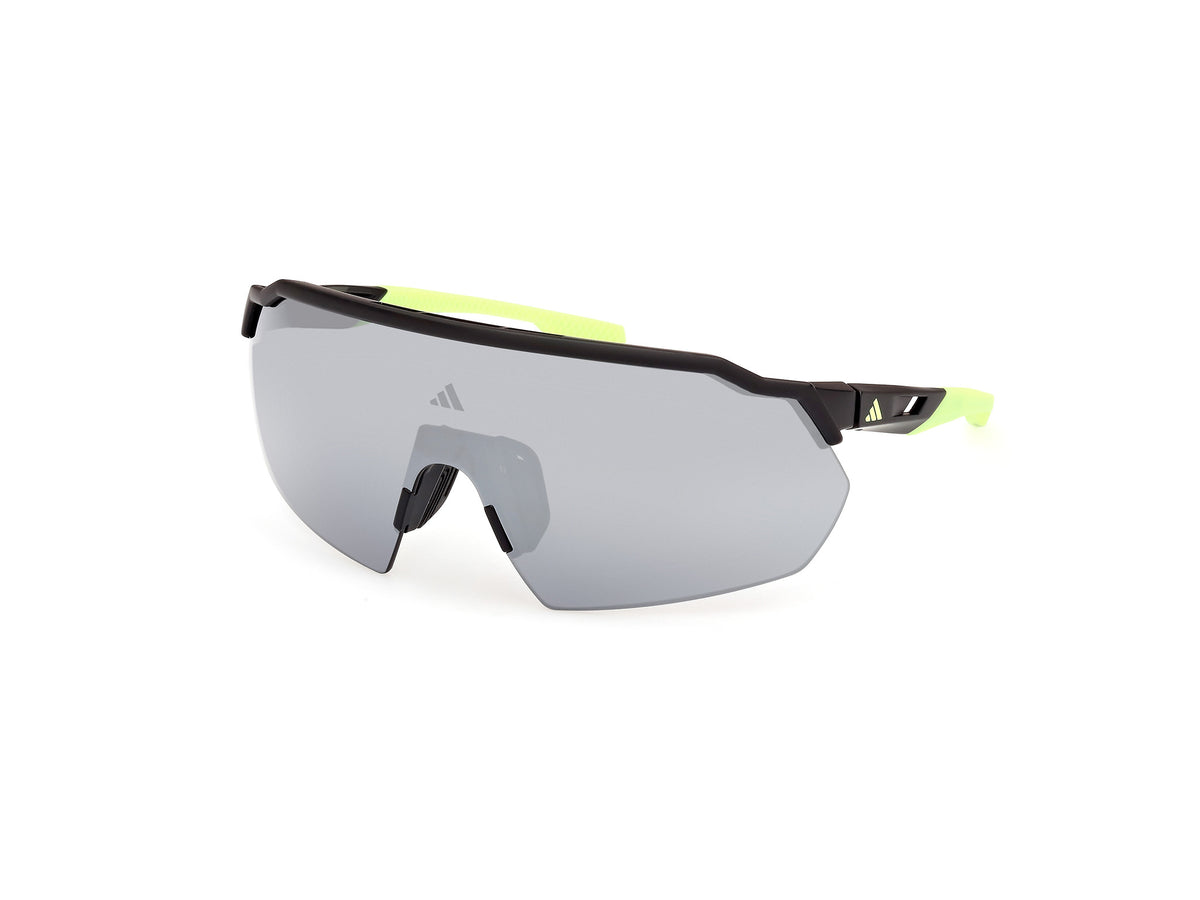 Adidas Sport SP0093 SP0093 02C - Matte Black / Matte Light Green