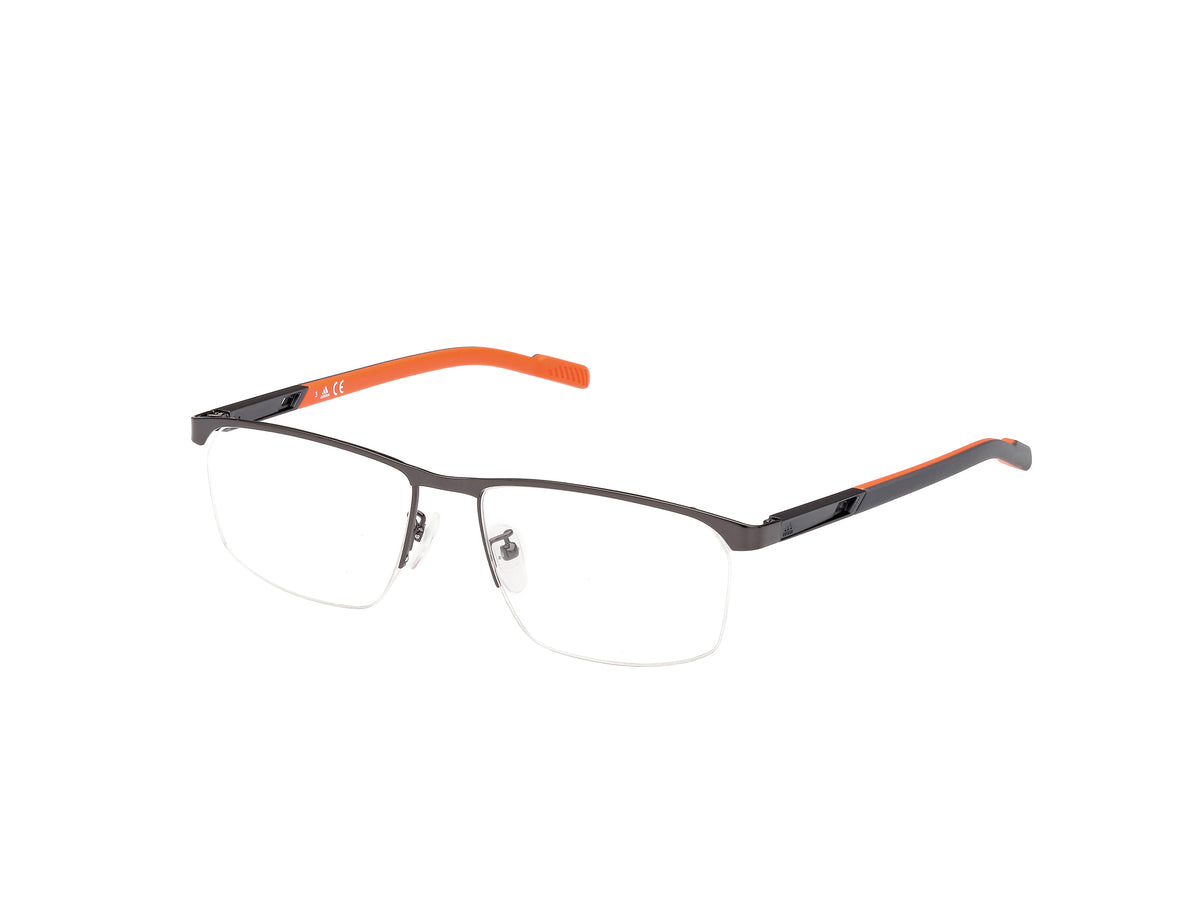 Adidas Sport SP5050 SP5050 008 - Shiny Gunmetal/Grey / Monocolor - Lens: Monocolor
