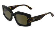 KARL LAGERFELD KL6206S (017) BLACK/DARK TORTOISE 54-18-140