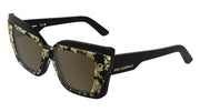 KARL LAGERFELD KL6204S (005) BLACK/GOLD 53-16-140