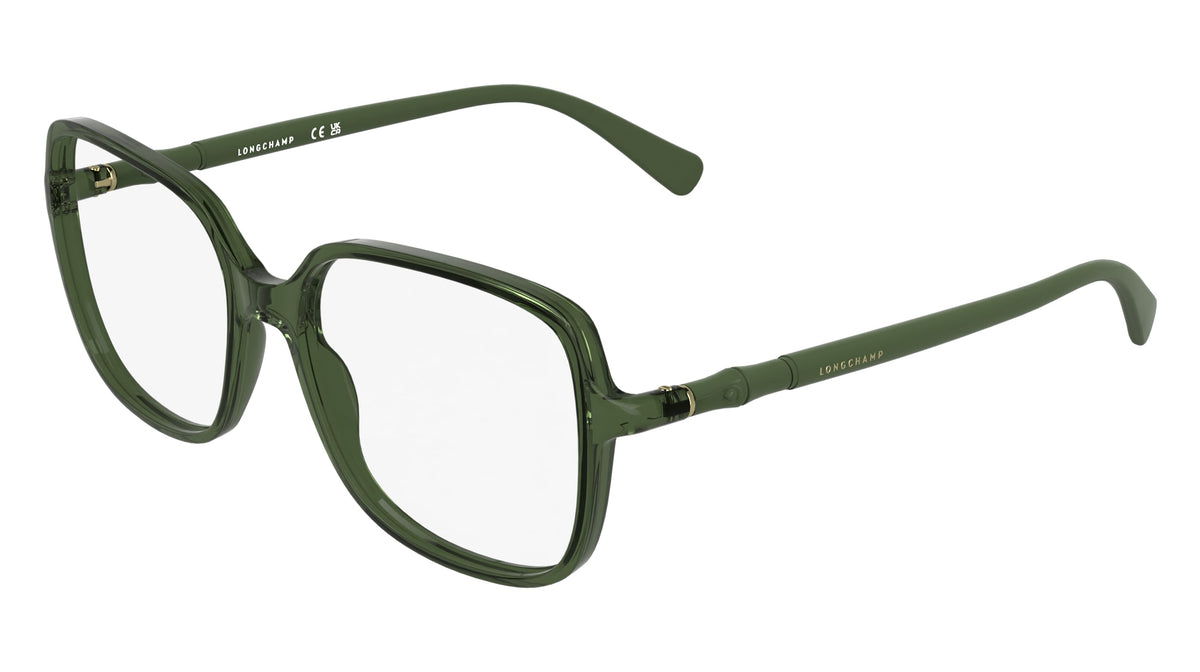 LONGCHAMP LO2802 (300) TRANSPARENT GREEN 55-16-145