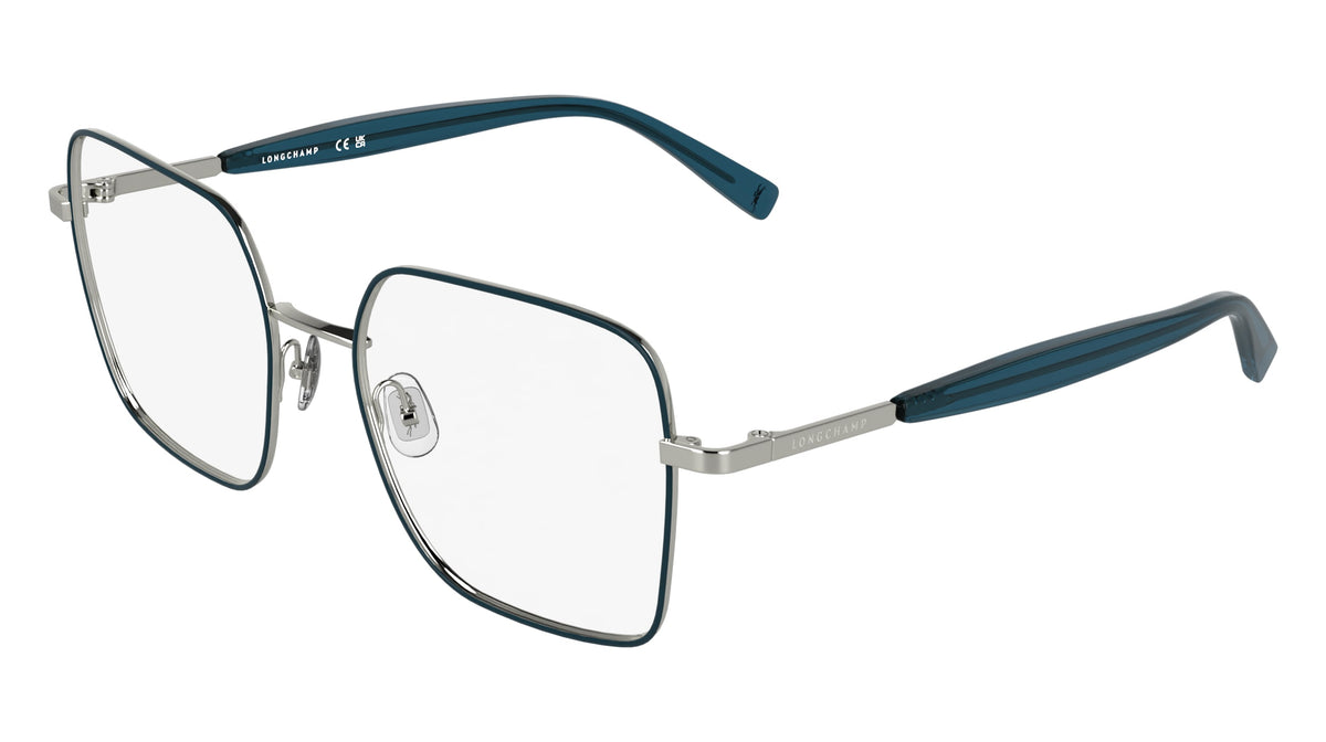 LONGCHAMP LO2181 (046) SILVER/PETROL 54-18-140