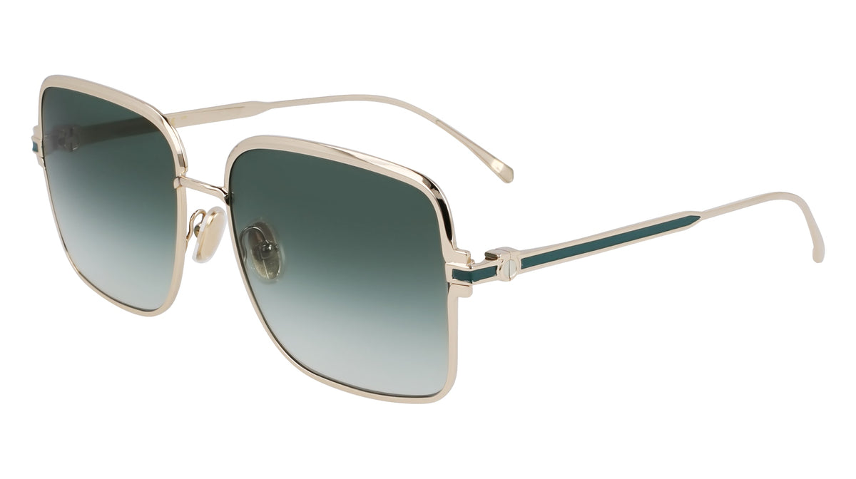FERRAGAMO SF317S (750) GOLD/GREEN GRADIENT 57-16-140