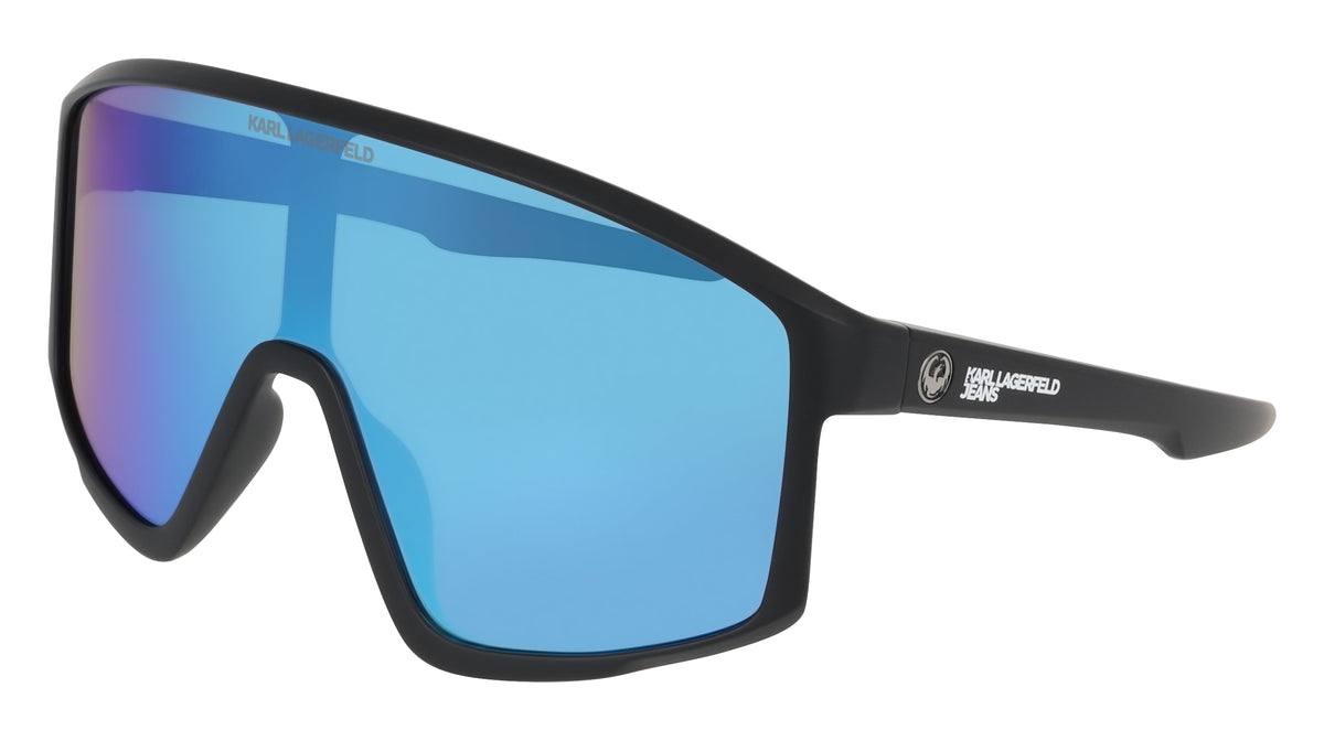 KARL LAGERFELD KLJ6228S (008) MATTE BLACK/LL BLUE ION 61-17-130