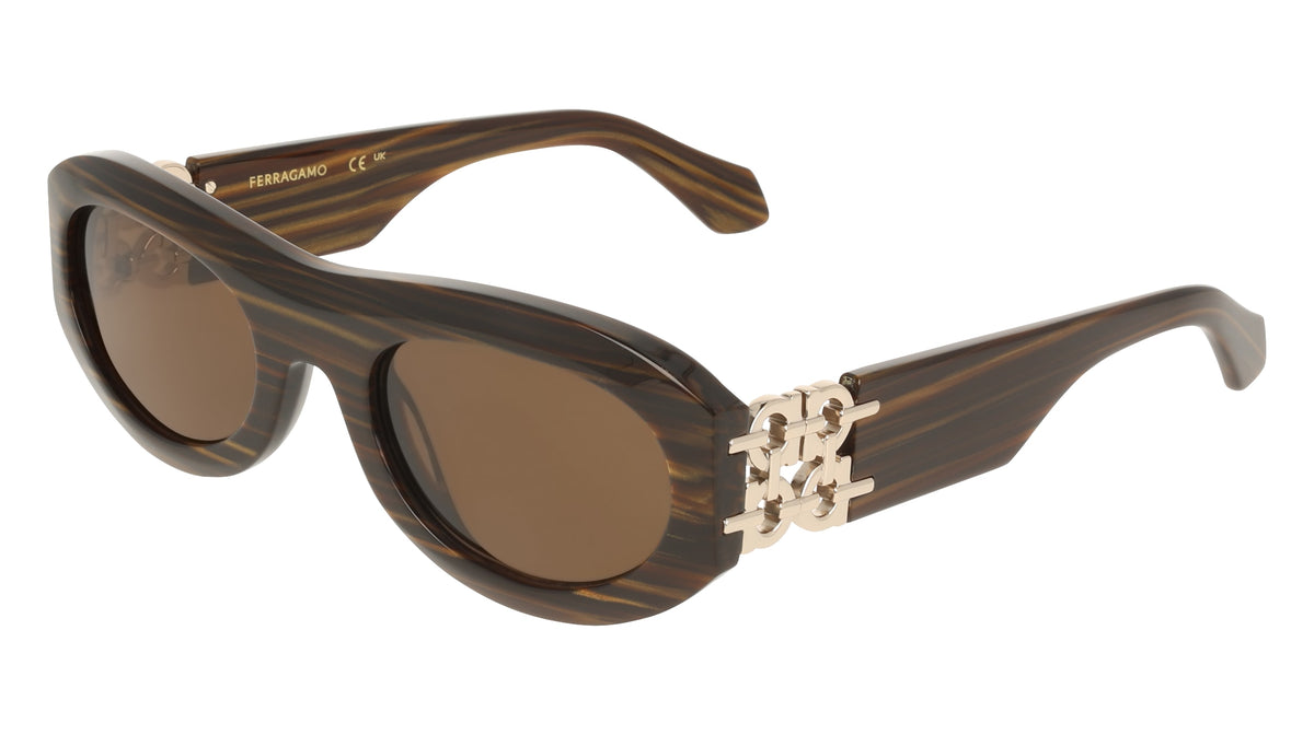 FERRAGAMO SF2082SE (223) TIGER EYE 54-23-140