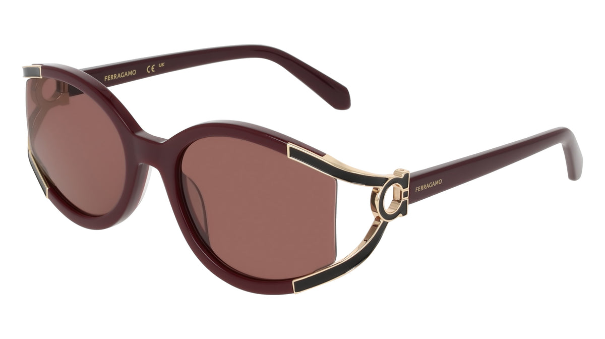 FERRAGAMO SF2111S (606) BURGUNDY 56-20-130