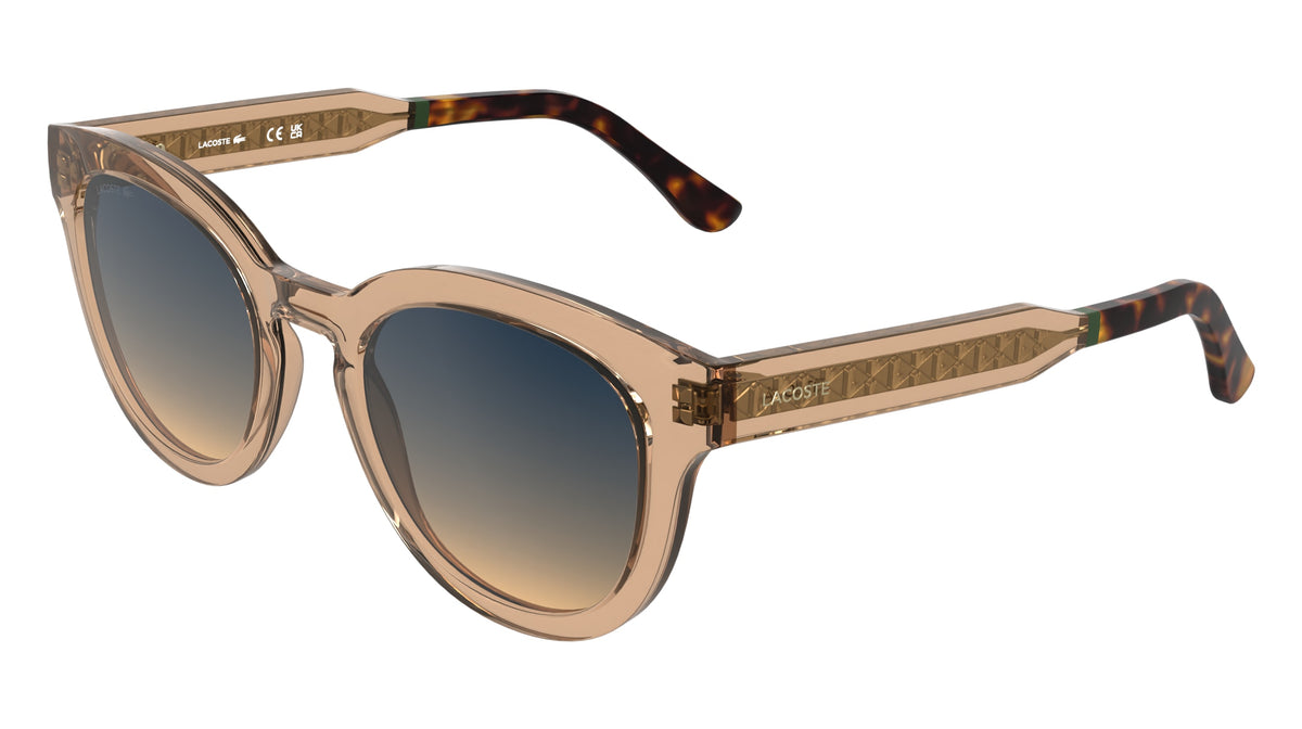 LACOSTE L6070S (210) LIGHT BROWN 52-22-145