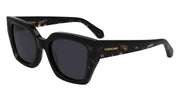 FERRAGAMO SF2035S (004) BLACK/BLACK TORTOISE 52-19-145