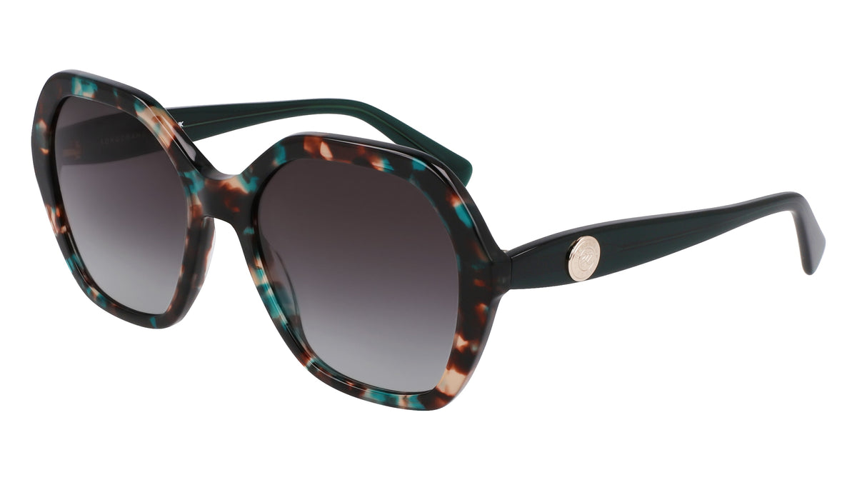 LONGCHAMP LO759S (309) GREEN HAVANA/GREEN 54-18-140