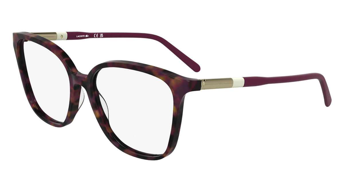 LACOSTE L2985 (211) HAVANA PURPLE 55-16-140