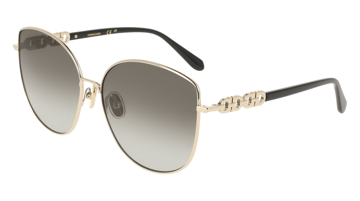 FERRAGAMO SF339S (738) GOLD/GREY GRADIENT 60-15-145