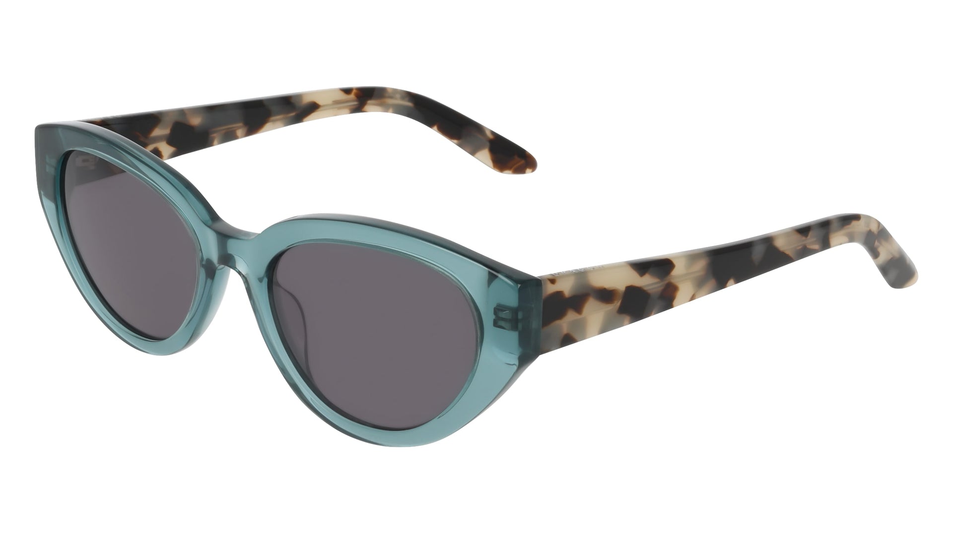 DRAGON DR187S (320) TEAL CRYSTAL/LL SMOKE 53-19-145