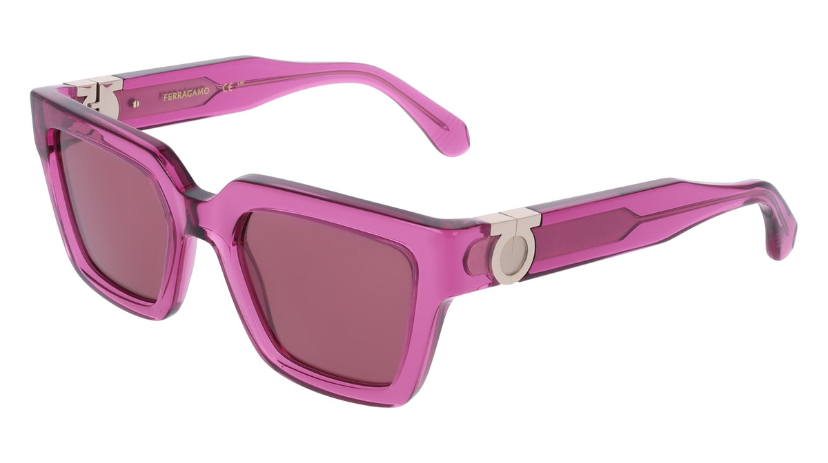 FERRAGAMO SF2066S (665) TRANSPARENT CYCLAMEN 52-21-140