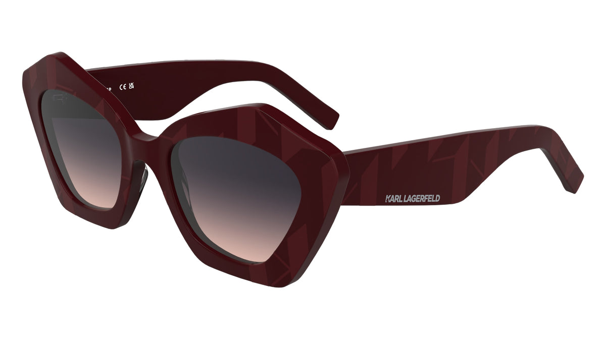 KARL LAGERFELD KL6199S (601) BURGUNDY 53-21-140