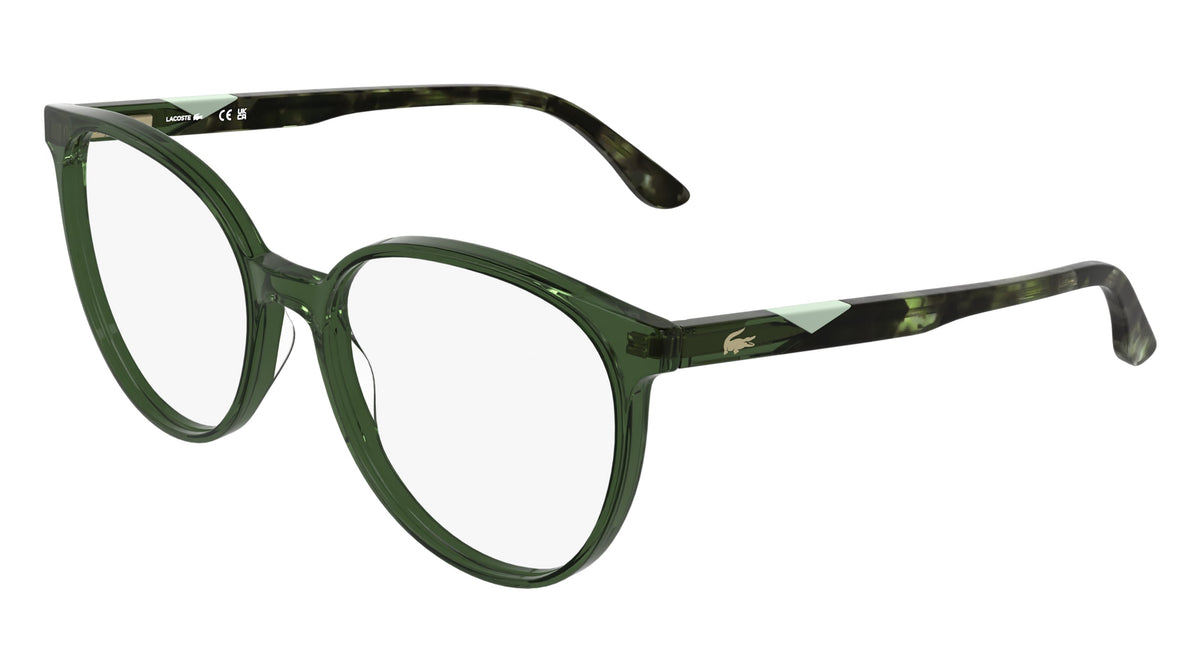LACOSTE L2987 (301) TRANSPARENT GREEN 55-17-140