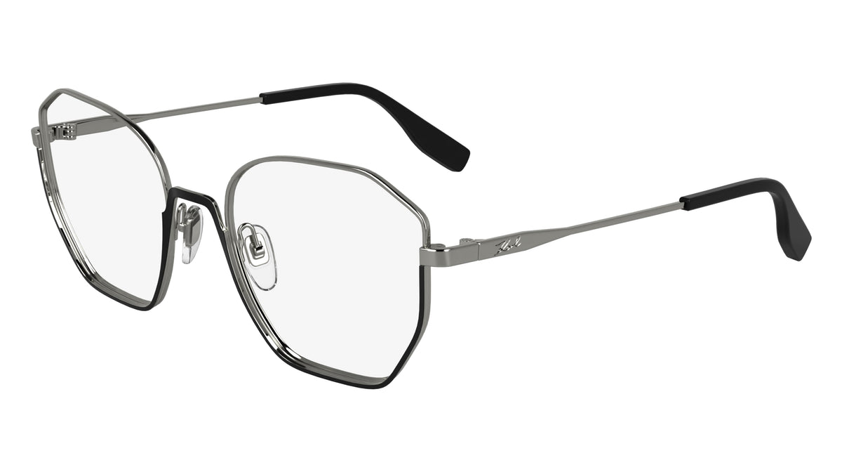 KARL LAGERFELD KL356 (044) BLACK/SILVER 54-20-140