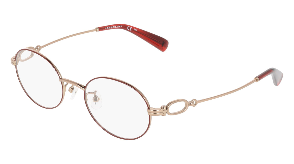 LONGCHAMP LO2550LBJ (734) AMBER GOLD/BORDEAUX 48-19-140
